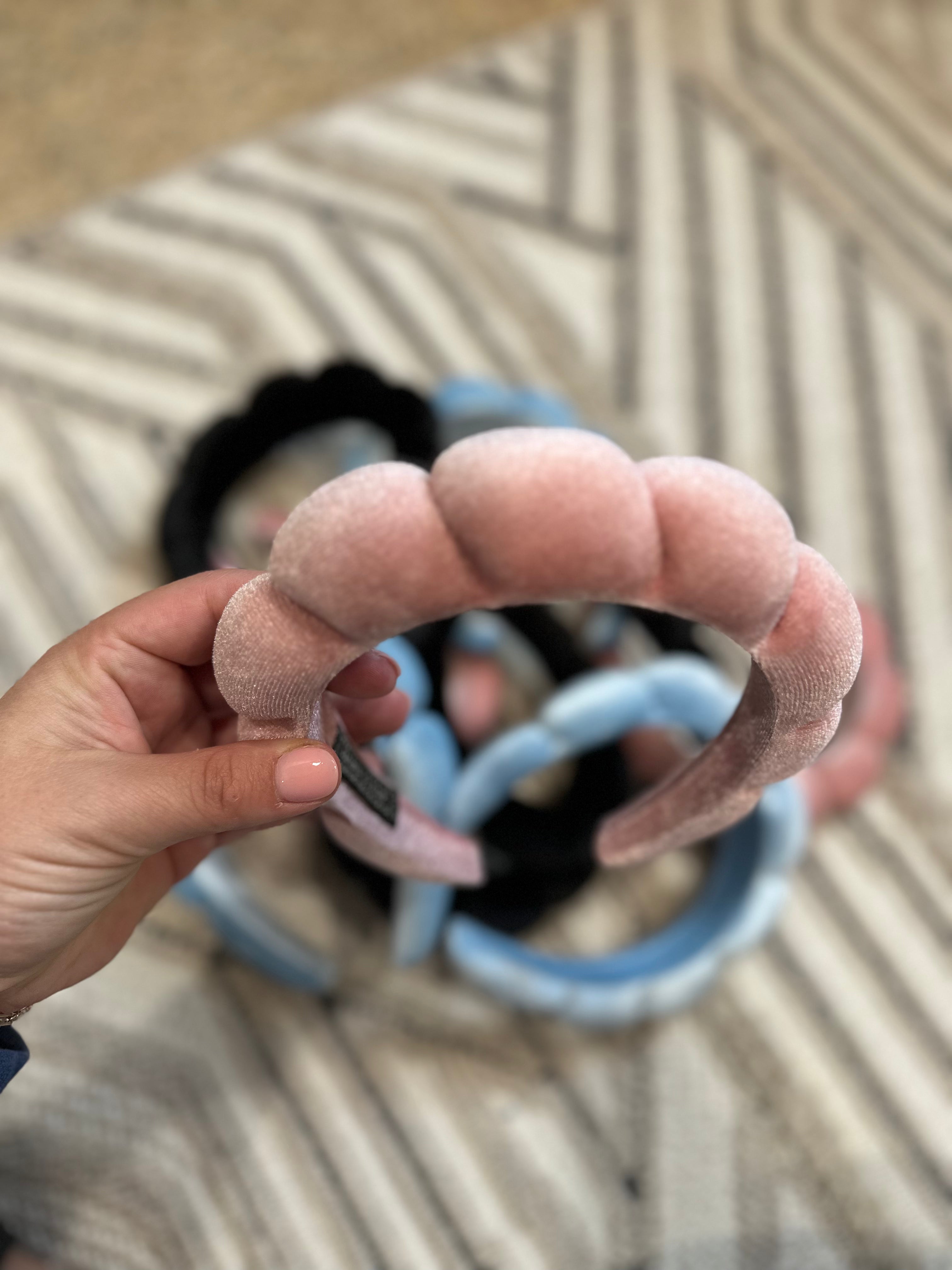 Towel Velvet Cloud Twist Hairband DPJH9